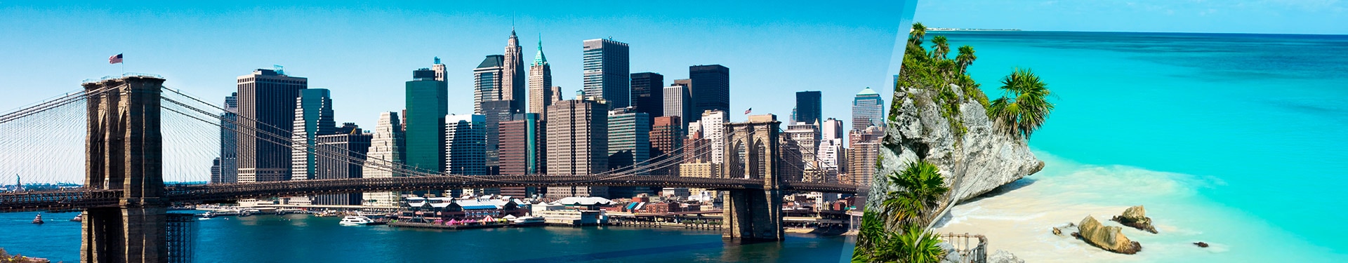 New York and Riviera Maya