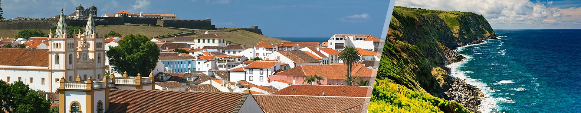 Terceira and São Miguel by plane