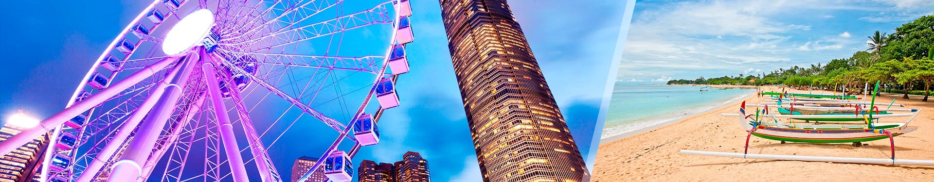 Hong Kong and Bali