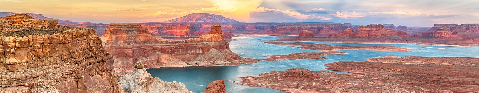 Route from Las Vegas to the Grand Canyon with National Parks