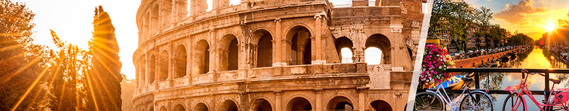 Rome and Amsterdam