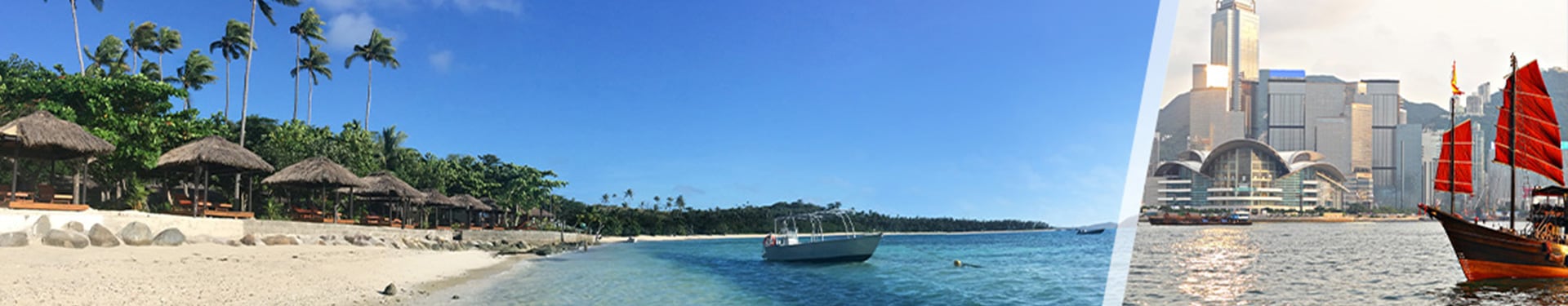 Hong Kong and Fiji