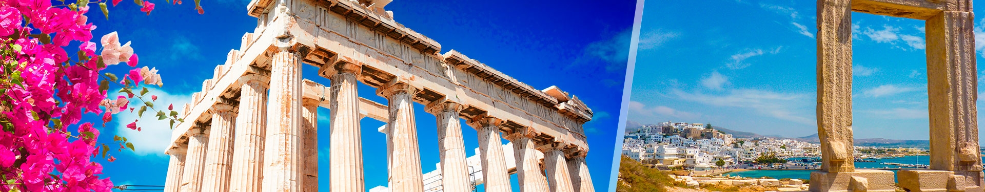 Athens and Naxos by plane