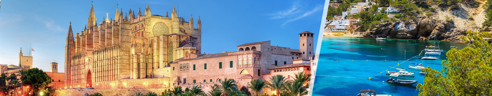 Majorca and Ibiza with rental car
