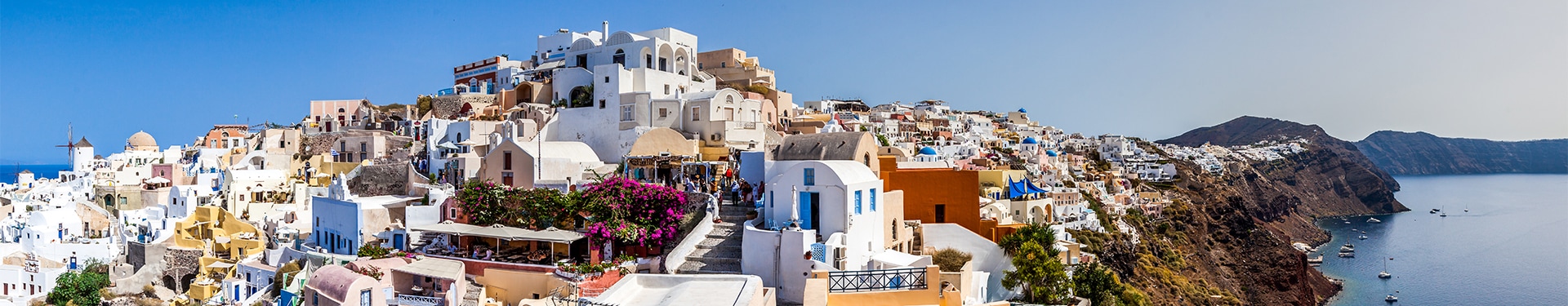 Athens, Mykonos and Santorini by plane and with rental car