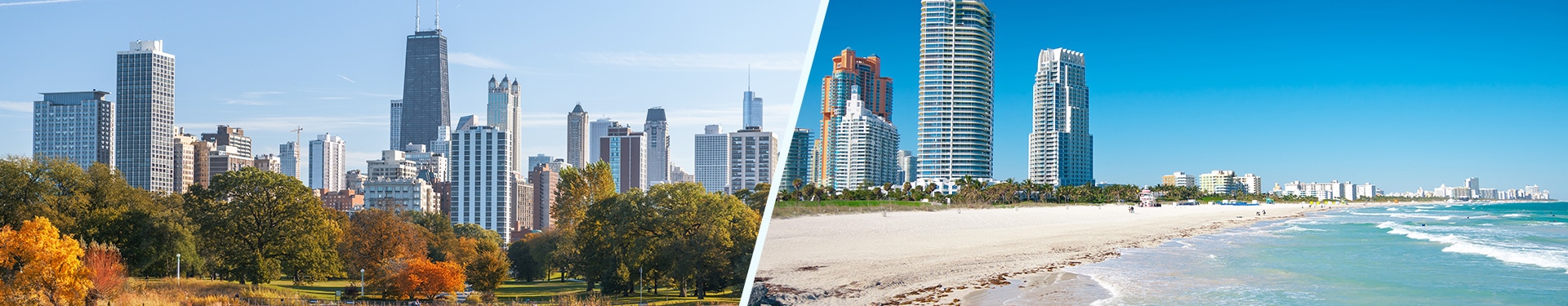 Chicago y Miami