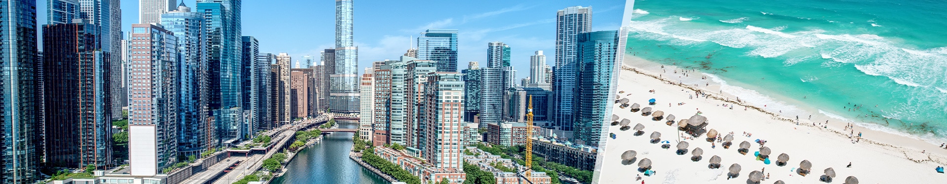 Chicago and Riviera Maya