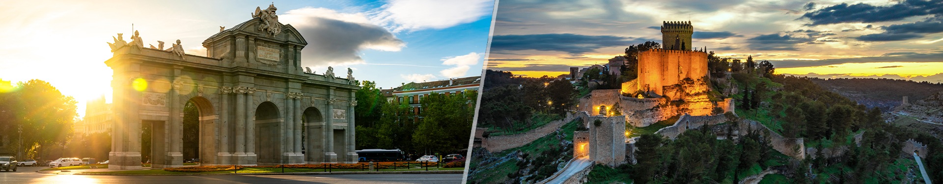 Madrid and Paradores of Castile-La Mancha with hire car