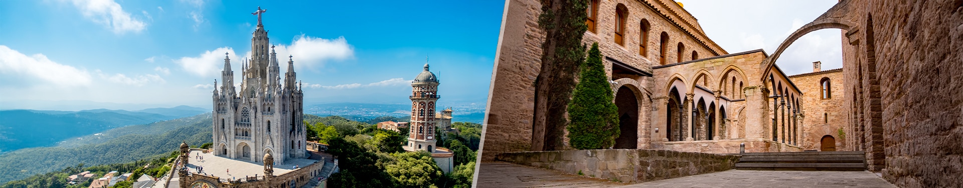Barcelona and Paradores of Catalonia with a rental car