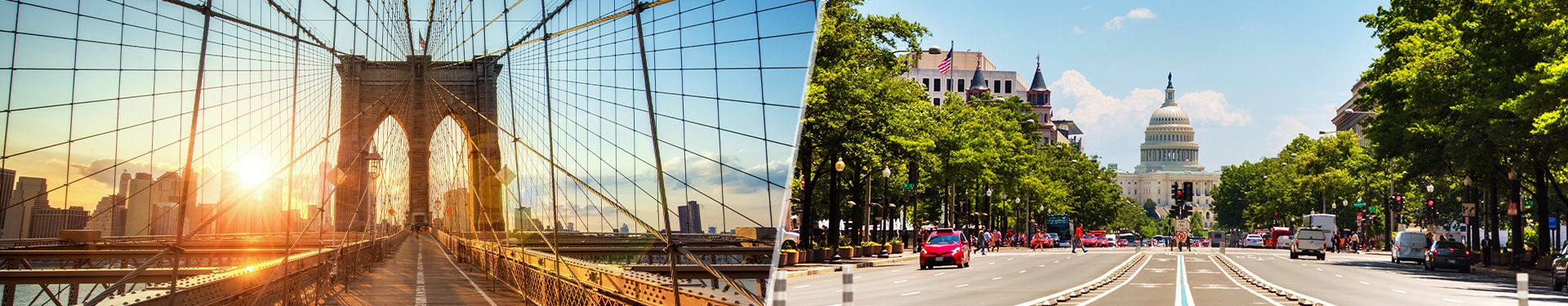 Washington DC and New York