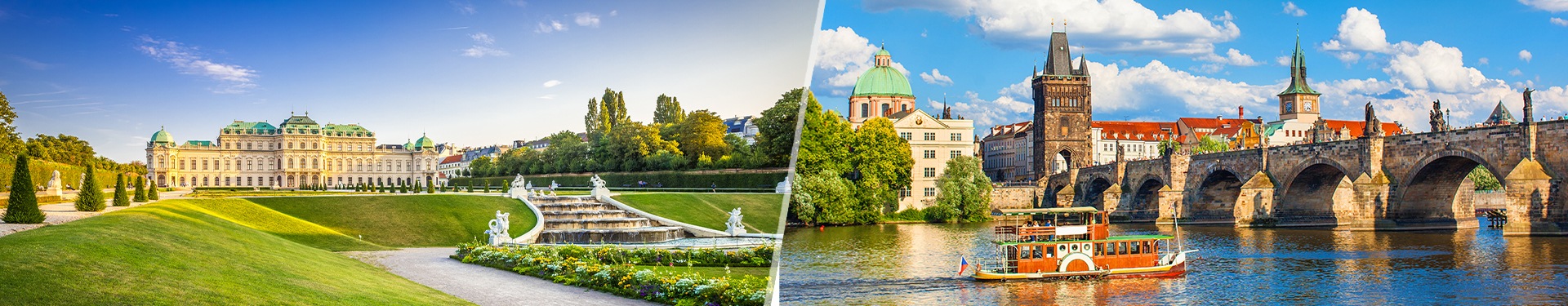 Vienna and Prague