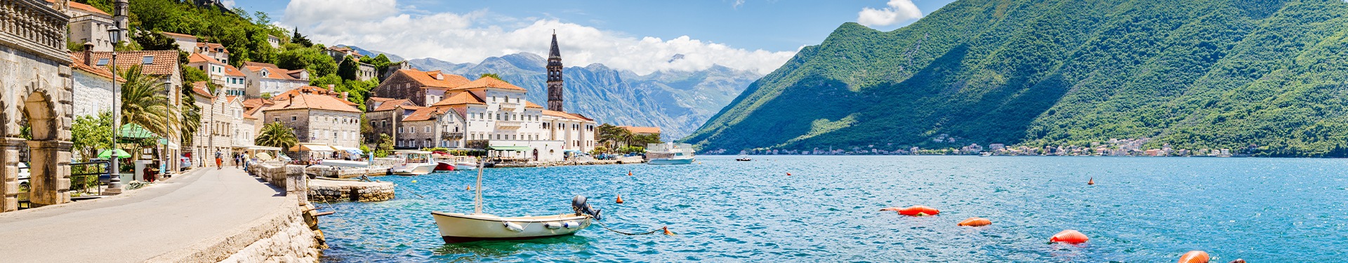 Route through Croatia, Montenegro, Bosnia and Slovenia