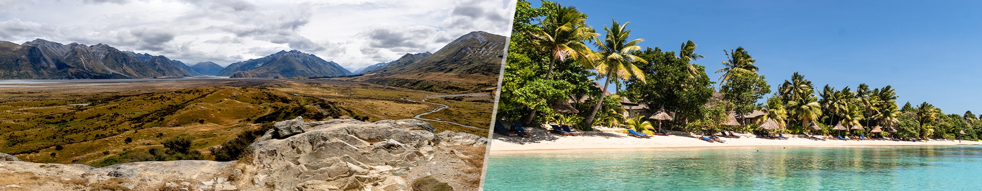 Lord of the Rings Route with a stopover in Fiji