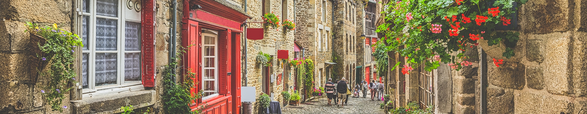Route through Normandy, Brittany and the Loire Valley