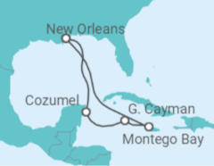 7-Day Western Caribbean Cruise Cruise itinerary  - Carnival Cruise Line