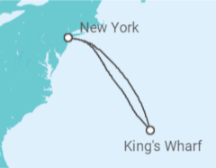 Bermuda from New York Cruise itinerary  - Norwegian Cruise Line