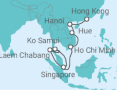 Vietnam & Thailand - Hong Kong to Singapore Cruise itinerary  - Celebrity Cruises