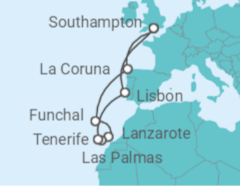 Canary Islands, Madeira & Lisbon Cruise itinerary  - Royal Caribbean