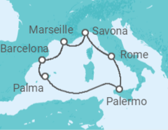 Western Med with Majorca & Sicily Cruise itinerary  - Costa Cruises