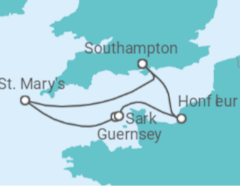 Discovering Normandy & the Channel Islands Cruise itinerary  - Fred Olsen