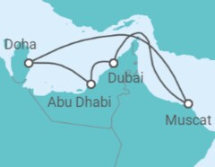 The Emirates Christmas Cruise Cruise itinerary  - Costa Cruises