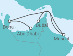 Christmas & New Year - The Emirates, Qatar & Oman Cruise itinerary  - Costa Cruises