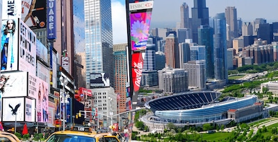 New York and Chicago New York and Chicago