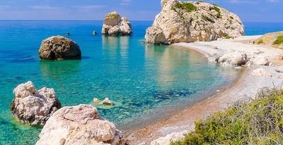 Route around the Island of Aphrodite, the goddess who rose from the sea Route around the Island of Aphrodite, the goddess who rose from the sea
