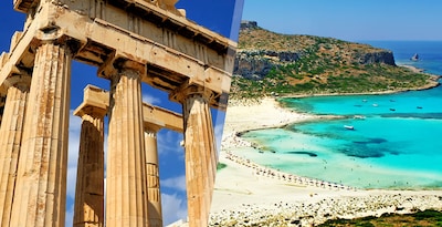 Athens and Crete by plane