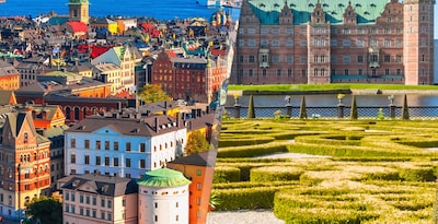 Stockholm and Copenhagen by plane