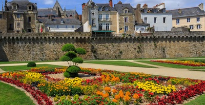 Route through Brittany from Paris Route through Brittany from Paris