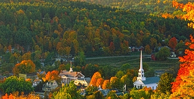 Route through New England, nature and history Route through New England, nature and history