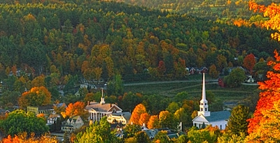 Route through New England, nature and history