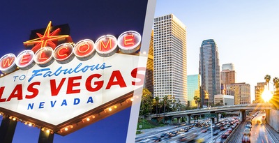 Las Vegas and Los Angeles Las Vegas and Los Angeles