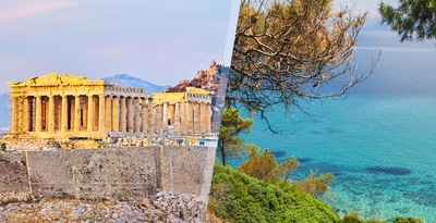 Athens and Chalkidiki by plane Athens and Chalkidiki by plane