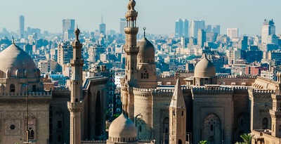 Cairo and submerged Alexandria Cairo and submerged Alexandria