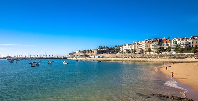 Route along the Portuguese Riviera Route along the Portuguese Riviera