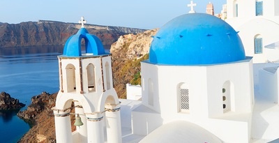 The Peloponnese, Meteora Monasteries and Santorini Route The Peloponnese, Meteora Monasteries and Santorini Route