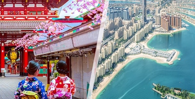 Tokyo and Dubai Tokyo and Dubai