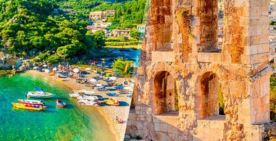 Athens and Corfu by plane and with rental car Athens and Corfu by plane and with rental car