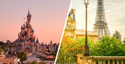 Paris and Disneyland Paris and Disneyland