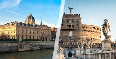 Paris and Rome by plane Paris and Rome by plane
