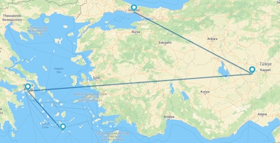 Istanbul, Cappadocia, Athens and Santorini Istanbul, Cappadocia, Athens and Santorini