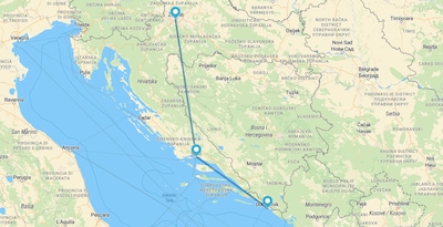 Zagreb, Split and Dubrovnik Zagreb, Split and Dubrovnik