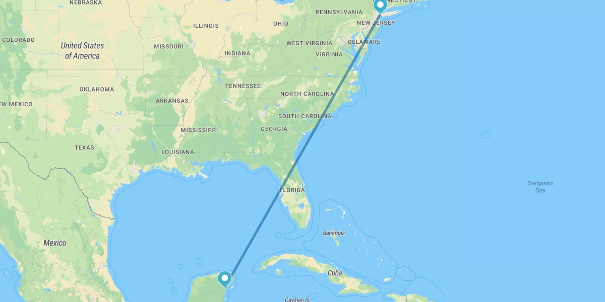 New York and Riviera Maya