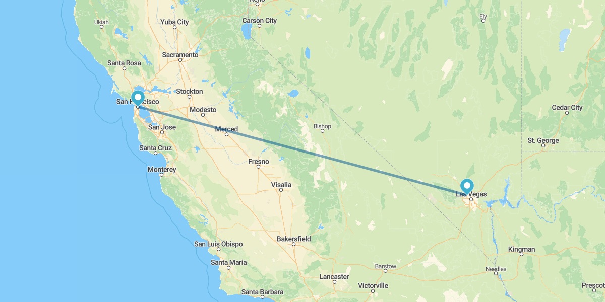 Las Vegas and San Francisco