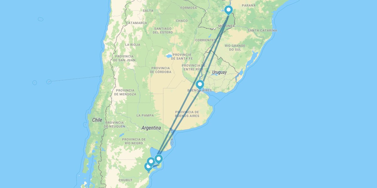 Buenos Aires, Valdés Peninsula and Iguazú