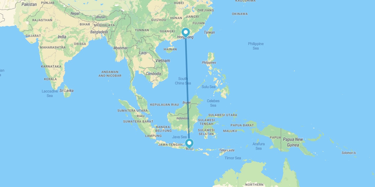 Hong Kong and Bali