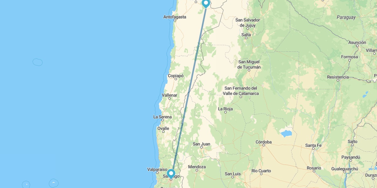 Santiago and San Pedro de Atacama