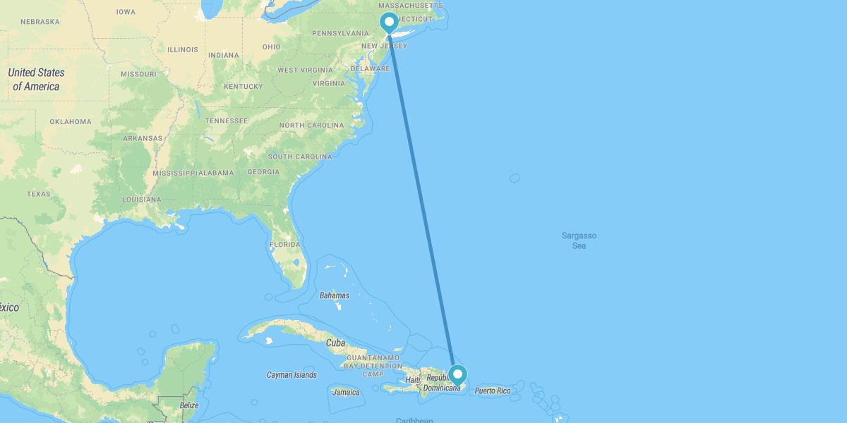 New York and Bayahibe